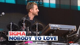 Sigma - &#39;Nobody To Love&#39; (Live at Jingle Bell Ball 2015)