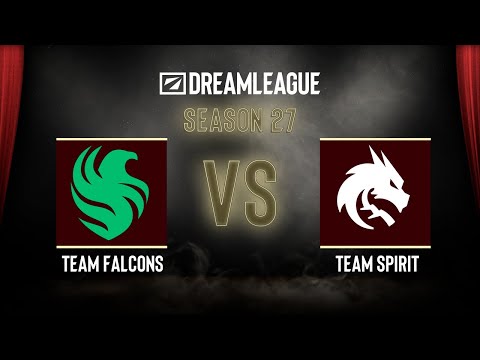 Dota2 - Team Falcons vs Team Spirit - DreamLeague Season 27 - Group Stage