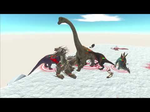 FANTASY FACTION vs ALL FACTIONS New Hydra! [ANIMAL REVOLT BATTLE SIMULATOR]