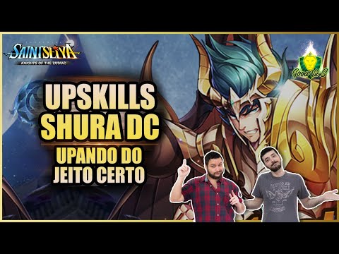 QUAL o UPSKILL ideal para o SHURA DIVINO? QUANTOS LIVROS são NECESSÁRIOS? - Saint Seiya Awakening