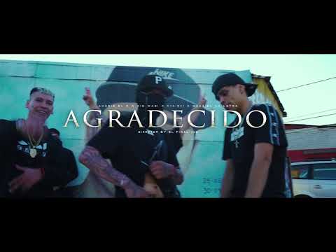 AGRADECIDO - Anubis el R FT Kyd Bay  X   Dazziel  X  Kid Wazi  (VIDEO OFICIAL.) 🇦🇷 🇨🇱