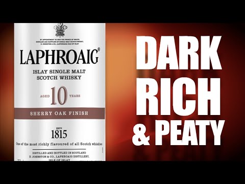 Laphroaig 10 Sherry Oak Cask Finish Islay Single Malt Scotch Whisky