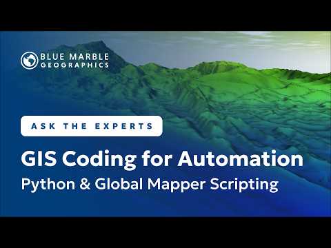 Gis Coding For Automation Python Global Mapper Scripting