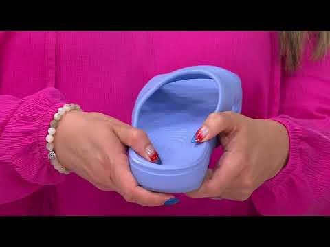 Ryka Cross-Band Recovery Slide Sandals - Refresh on QVC