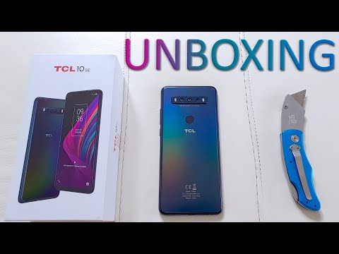 TCL 10 SE Unboxing and Size Comparison