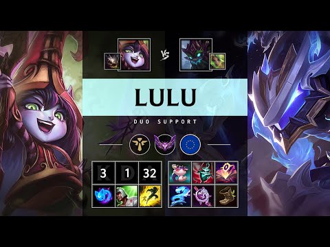 Lulu Support vs Maokai - EUW Master Patch 14.16