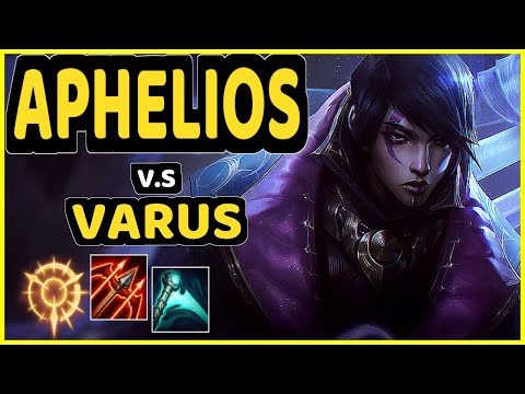 THEUSMA (APHELIOS) vs VARUS - BOTTOM ADC GAMEPLAY - BR Ranked GRANDMASTER