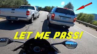 ROAD RAGE OVER LANE SPLITTING