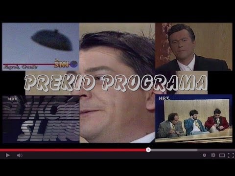 Prekid Programa  - Slikom na sliku (1992) - HRT