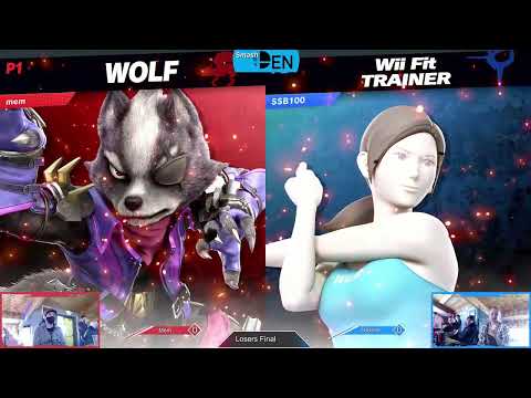 SmashDEN February '22: Losers Final - Mem vs. SSB100