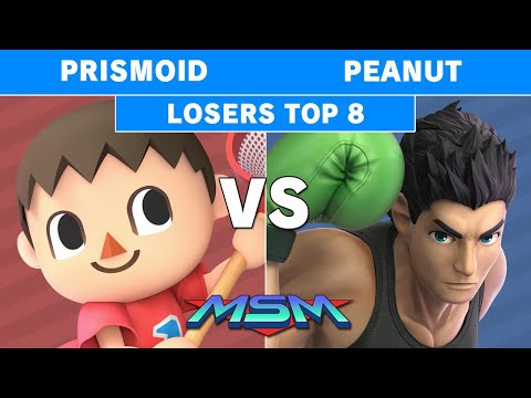 MSM Online 36 - Prismoid (Villager) Vs. MSC | Peanut (Little Mac) Losers Top 8 - Smash Ultimate