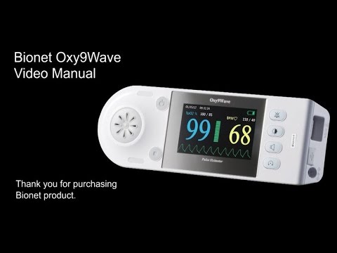 Overview Of Bionet Oxy9Wave Pulse Oximeter