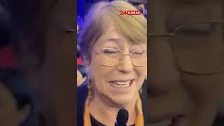 Michelle Bachelet celebra su cumpleaños en concierto de Silvio Rodríguez