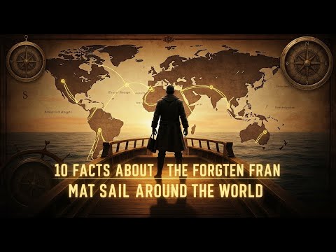 10 Facts About the Forgotten First Man to Sail Around the World #HistoryFacts #ForgottenExplorer