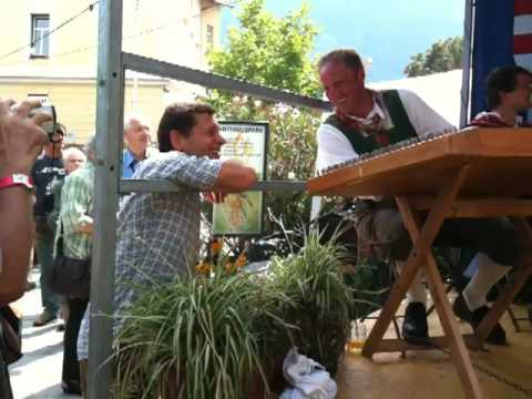 Franz Posch bei der Virger Tanzbodnmusig