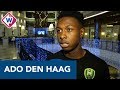 ADO-verdediger Shaquille Pinas klopt op de deur voor een basisplaats - OMROEP WEST SPORT