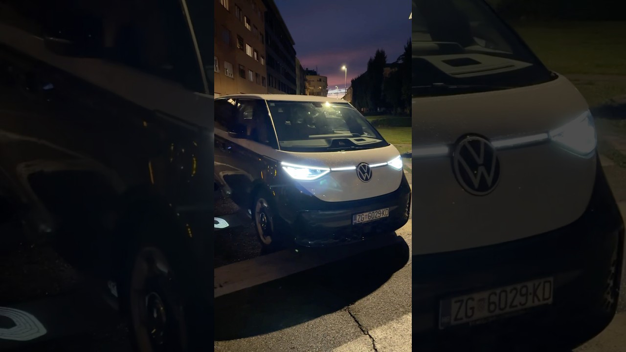 Evening drive with the ID. Buzz Pro LWB😎 Let’s go ✅