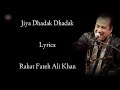 Jiya Dhadak Dhadak Lyrics Rahat Fateh Ali Khan Kalyug Anu Malik Amrita Singh RB Lyrics