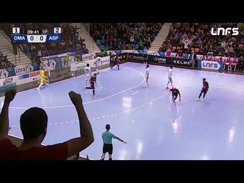 Gol Rafa Usín (1-0) Osasuna Magna - Aspil Vidal Ribera Navarra. J12, 1Div. LNFS