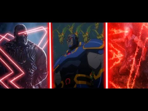 Darkseid's Omega Beam in game vs animation vs movie