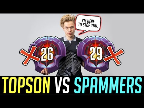 TOPSON TINY vs. TWO ROAD TO GRAND MASTER TIER DOTA 2