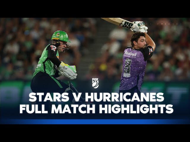 Melbourne Stars vs Hobart Hurricanes | Full Match Highlights | 19/01/25 | BBL | Fox Cricket Melbourne Stars vs Hobart Hurricanes | Full Match Highlights | 19/01/25 | BBL | Fox Cricket