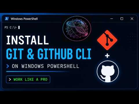 Git And Github In Windows Using Powershell