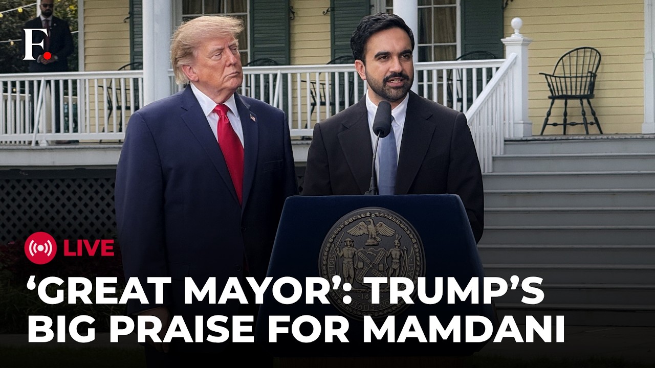 LIVE: Trump Meets Mamdani in New York, Discuss Immigration, Housing