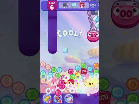Angry Birds Dream Blast Level 119 no booster [Gameplay] optimized for smartphones [Rovio]