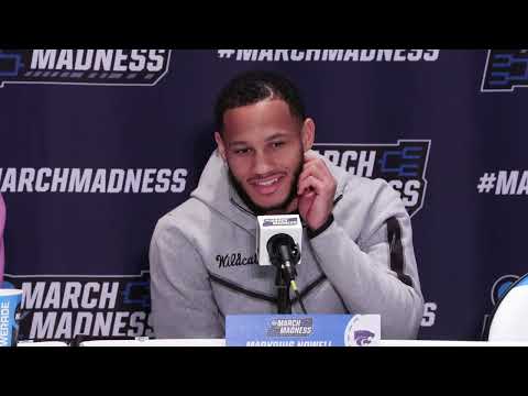 Keyontae Johnson, Nae'Qwan Tomlin, Markquis Nowell & Jerome Tang discuss Kansas State vs Kentucky