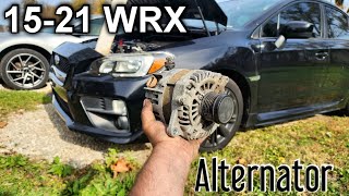 QUICK & EASY 15-21 Subaru WRX Alternator Replacement Removal & Install FA20
