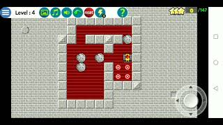 Sokoban bulldozer level 4