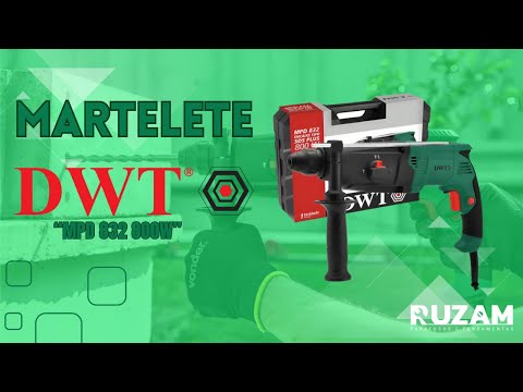 Furadeira 800w Para Perfurar E Romper Concreto E Alvenaria