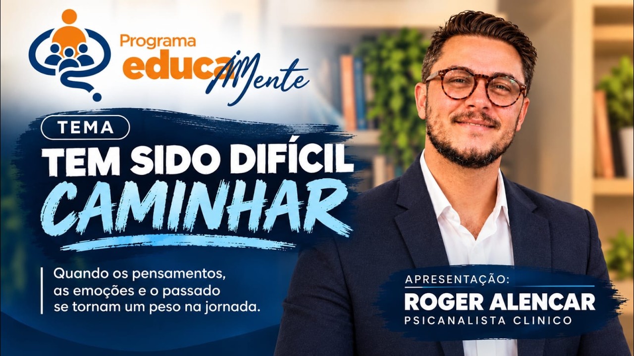 TEMA: TEM SIDO DIFÍCIL CAMINHAR! PR. ROGER ALENCAR - 22/09/26 - (AO VIVO)