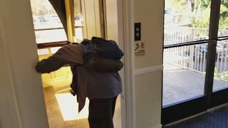 Vintage US Scenic Elevator Regency Tower Town and Country Hotel San Diego, CA