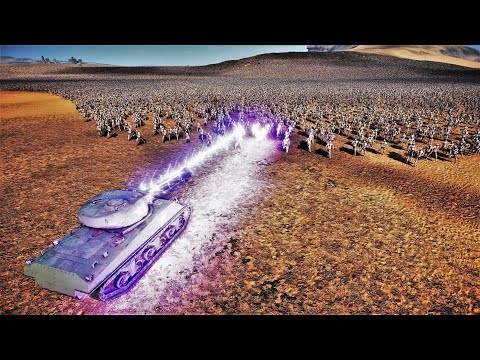 SUPER-CHARGED TESLA TANK vs 2,000,000 ZOMBIES | Ultimate Epic Battle Simulator 2