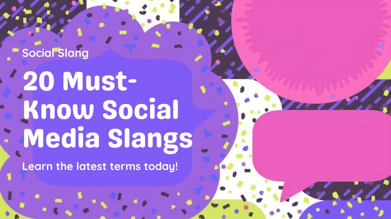 Texting Slang Explained! 20 Must-Know Social Media Short Forms