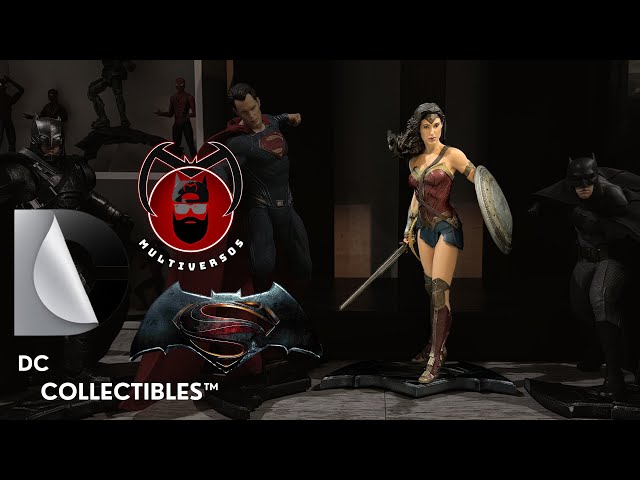 Vídeo relacionado con DC Comics Batman V Superman Wonder Woman Watercolour Logo 1 Camiseta