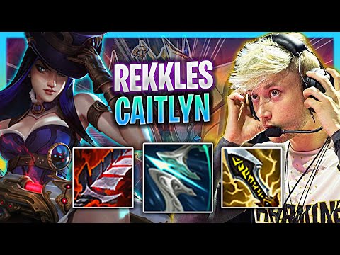REKKLES IS A BEAST WITH CAITLYN! | FNC Rekkles Plays Caitlyn ADC vs Xayah!  Season 2023