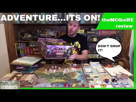 theMCGuiRE review looks at STORM HOLLOW - Storyboard Game