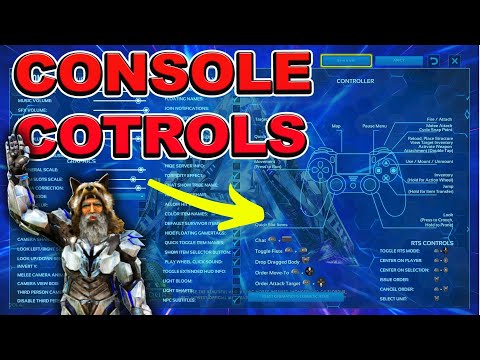 Ark Controls Ps4 and XBOX | All Ark Console Controls that You Need to Know for XBOX and PS4!