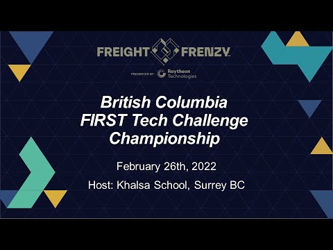 British Columbia FIRST Tech Challenge Championship 2022