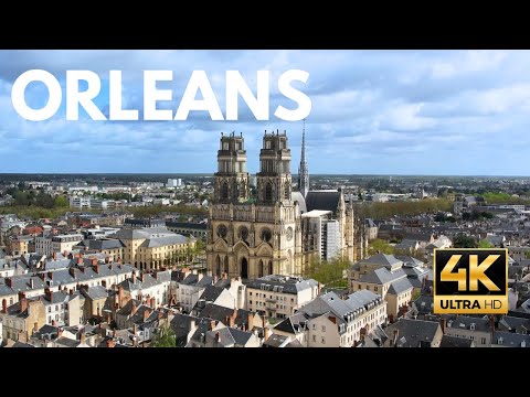 ORLÉANS 🇫🇷 France | 4K Drone Cinematography