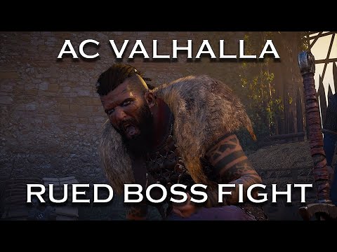 Assassin's Creed Valhalla - Rued Boss Fight - 1080P 60FPS