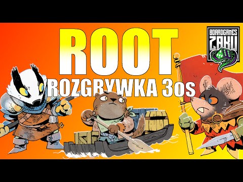 Root - Rozgrywka 3os - Szczury vs Borsuki vs Wydry
