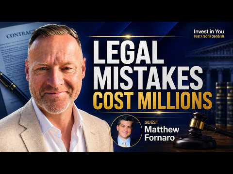 Matthew Fornaro South Florida business law attorney on Invest in You Podcast discussing costly founder mistakes in contracts partnerships and disputes