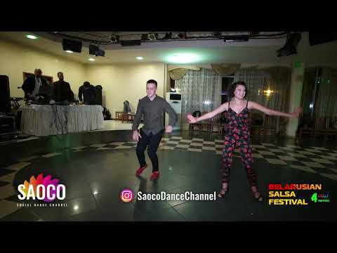 Alexander Vorobyov and Irina Kudriashkina Show at Belarusian Salsa Festival 2018, Sat 29.09.2018