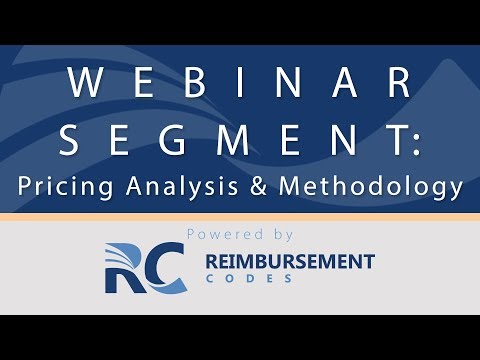 RJ Health - Issue Identification: Pricing Analysis & Methodology - Webinar Segment