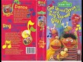 Sesame Street Home Video Get Up Dance Sing Yourself Silly Australian VHS
