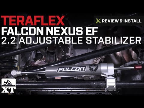 Jeep Wrangler Teraflex Falcon Nexus EF 2.2 Adjustable Stabilizer (2007-2018 JK) Review & Install